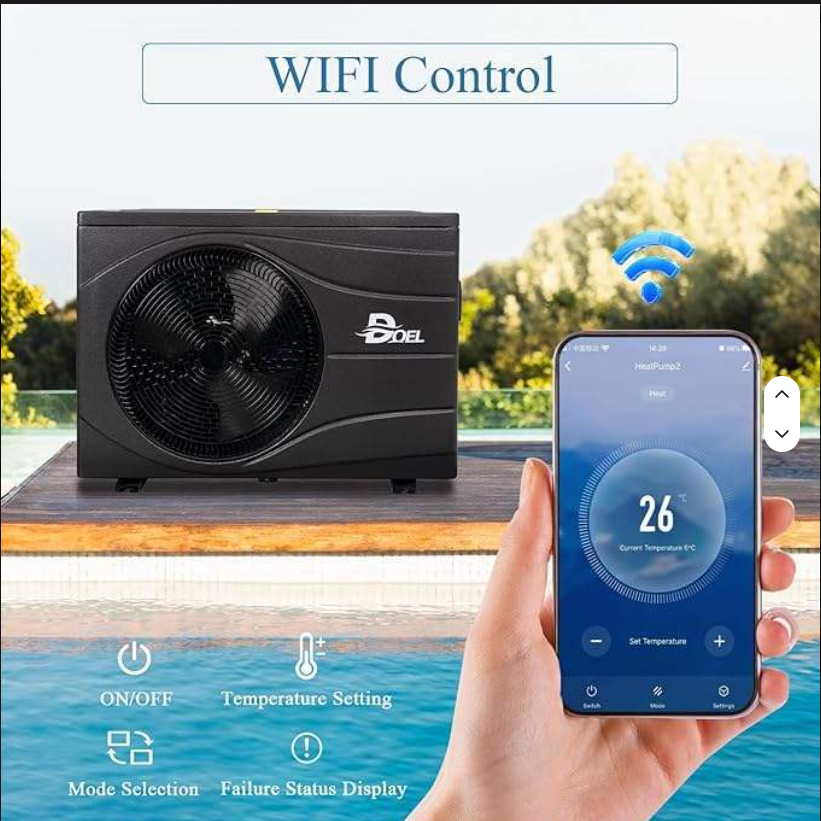 13kW R32 DC Inverter Residential Pool Heat Pump